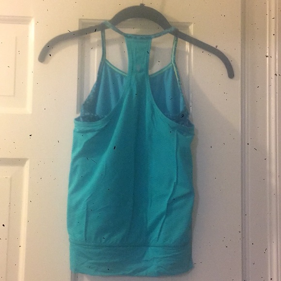 Ivivva double Dutch teal colored top - Picture 2 of 3